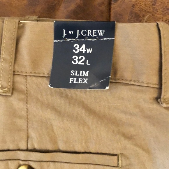 J. Crew SLIM FLEX khakis. NWT, Light Weight! - Picture 9 of 12